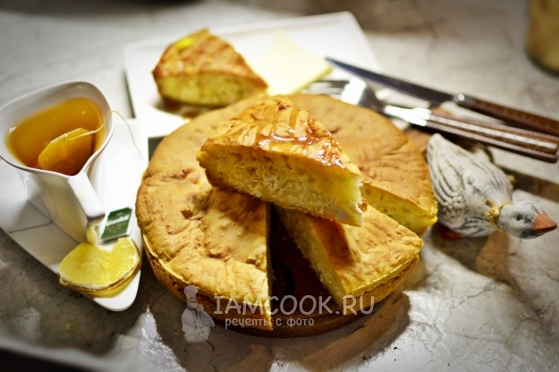 Рецепт заливного пирога «Сырный соблазн»