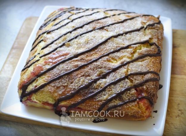 Фото пирога «Клубничный рай»