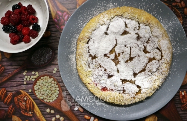 Посыпать сахарной пудрой