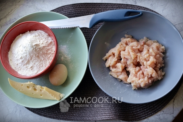 Ингредиенты для заливного пирога «Сырный соблазн»