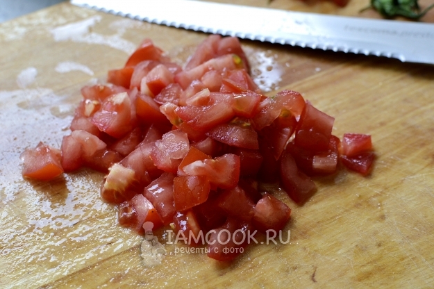 Порезать помидоры
