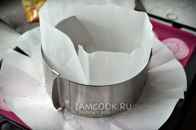 Выложить в форму пергамент