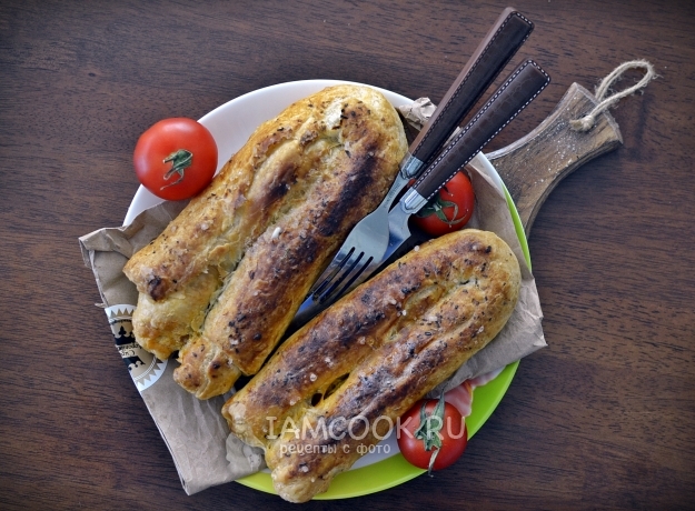 Фото турецкого бёрека из слоеного теста