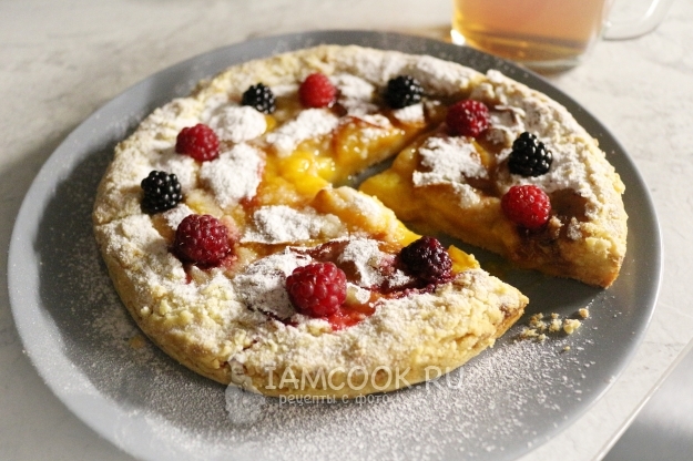 Рецепт галеты со сливово-сливочным вкусом