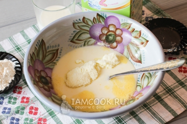 Добавить молоко и детскую смесь