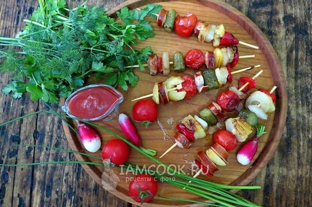 Фото студенческого шашлыка на сковороде