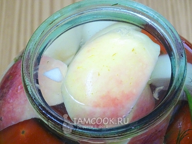 Влить кипяток