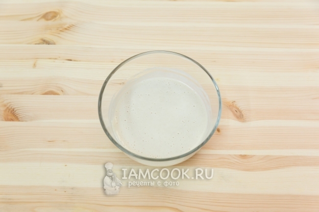 Приготовить опару