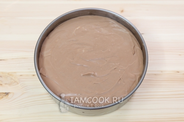 Положить шоколадную массу