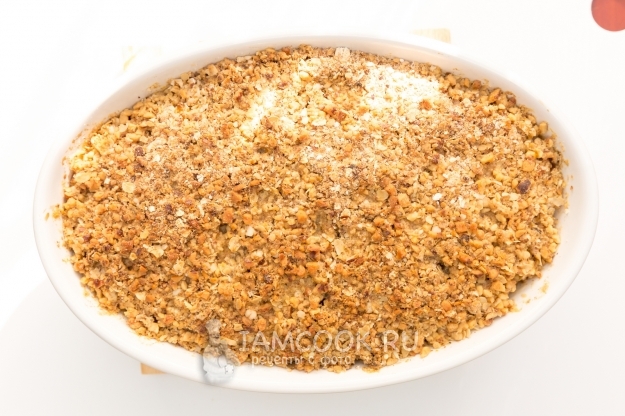 Рецепт фруктового крамбла
