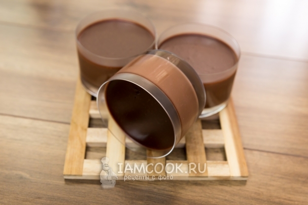 Рецепт шоколадной панна-котты