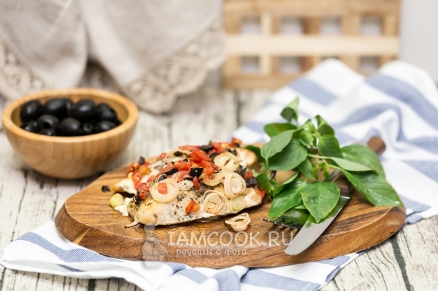 Рецепт масляной рыбы, запеченной с овощами