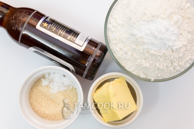 Ингредиенты для хлеба без дрожжей и без закваски в домашних условиях