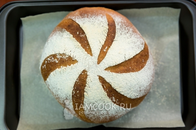 Рецепт пшеничного хлеба с гречневыми хлопьями