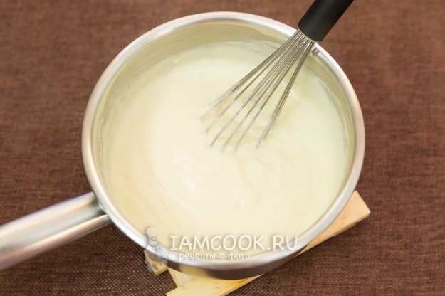 Размешать крем