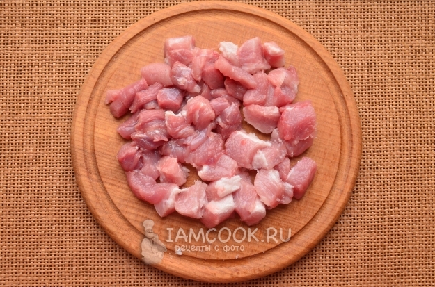 Порезать мясо