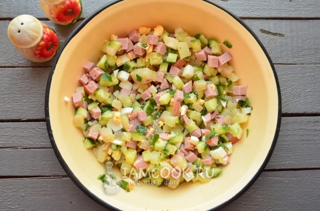 Размешать все компоненты