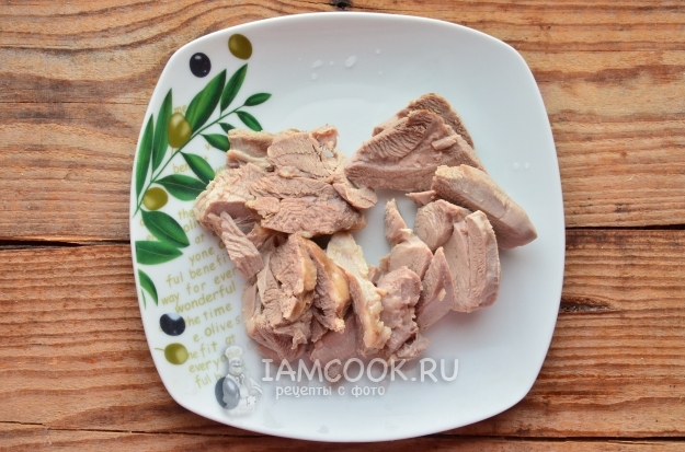 Порезать мясо