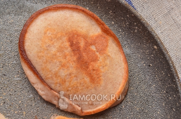 Фото оладий из льняной муки