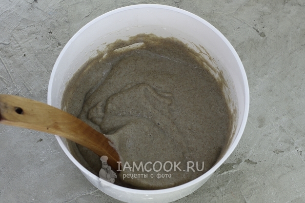 Размешать тесто