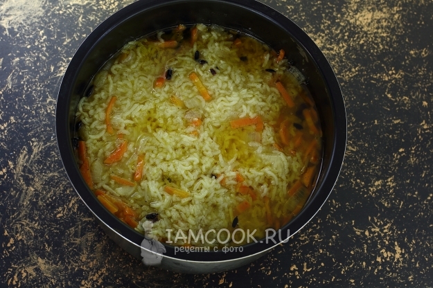 Фото плова в мультиварке-скороварке