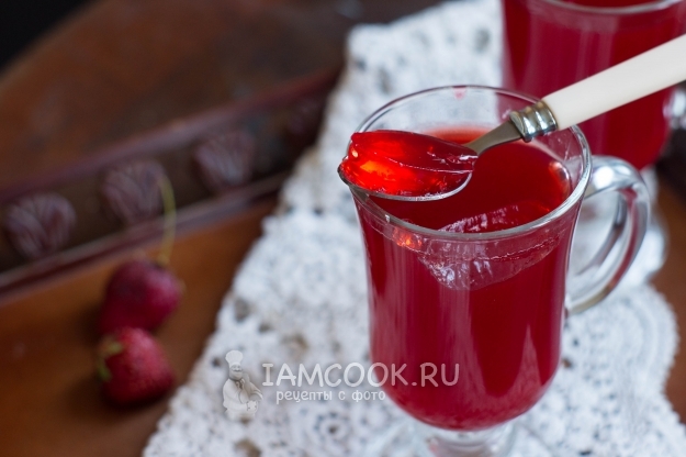 Рецепт желе из клубники с агар-агаром