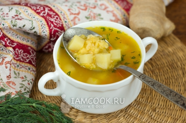 Рецепт индийского горохового супа Дал