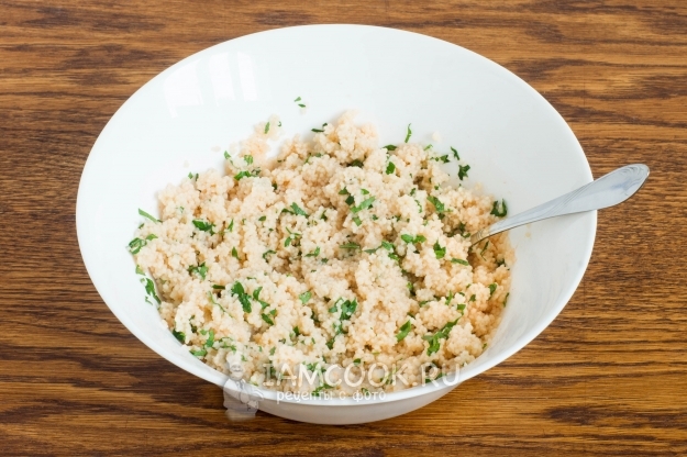 Положить петрушку