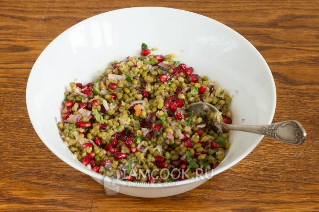 Фото салата с машем