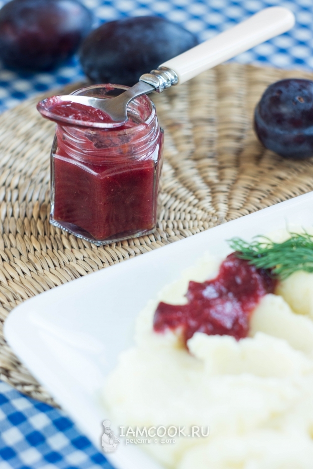 Рецепт простого чатни из слив без лука