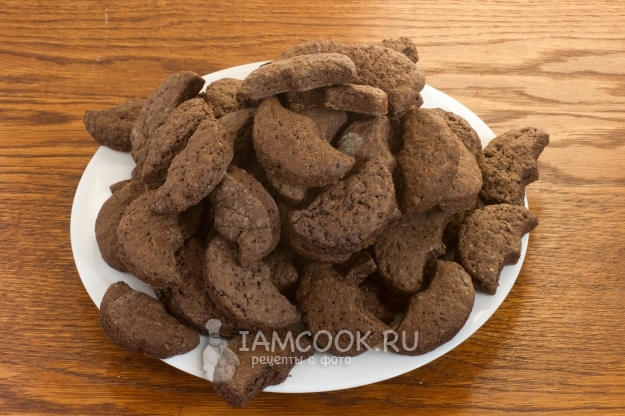 Фото фигурного печенья с кэробом