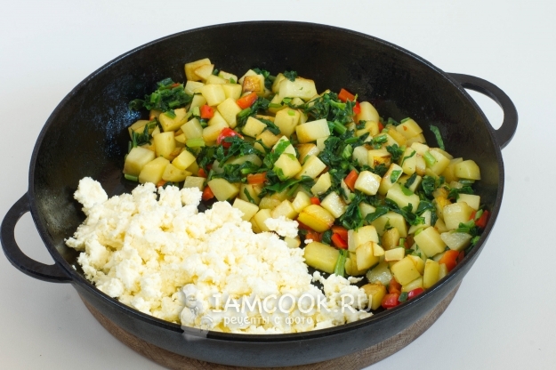 Положить панир