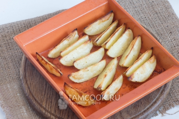 Запечь картофель