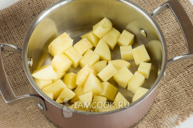 Порезать картофель
