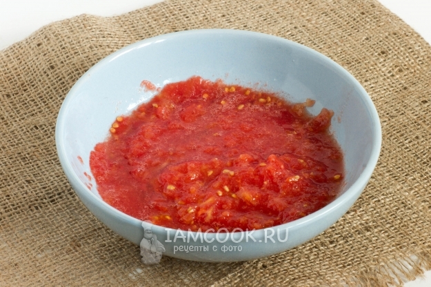 Пюрировать помидоры