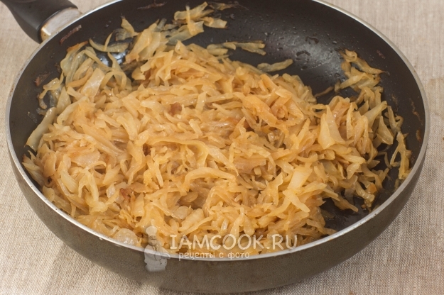 Обжарить капусту