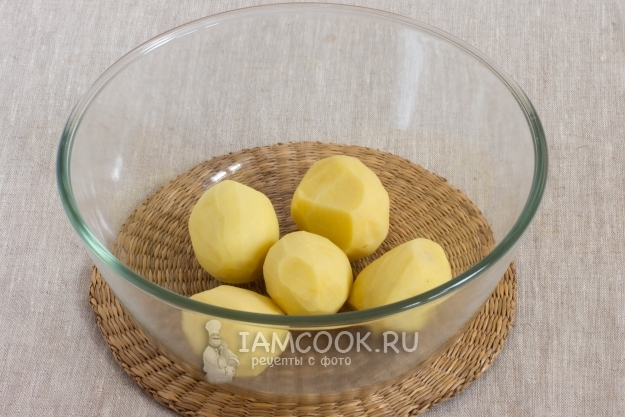 Почистить картофель