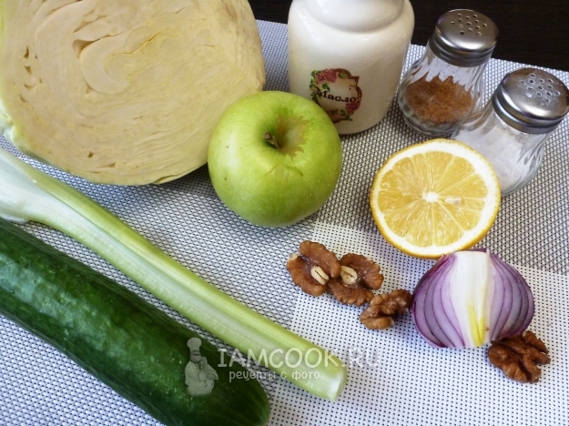 Ингредиенты для салата «Мартовский заяц»