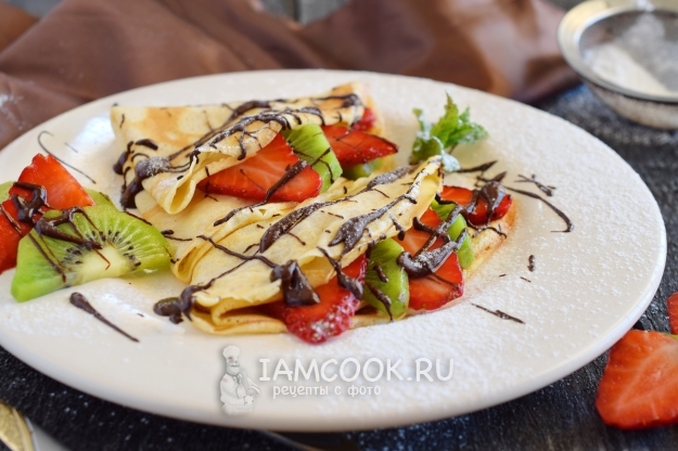 Фото французских блинчиков