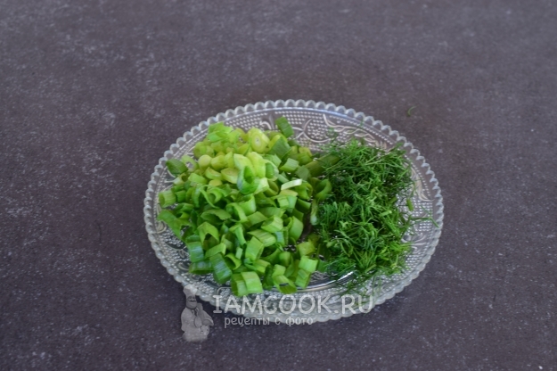 Порезать зелень