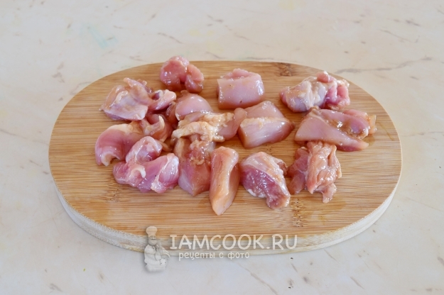 Порезать мясо