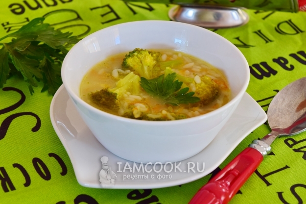 Рецепт супа из брокколи для ребенка