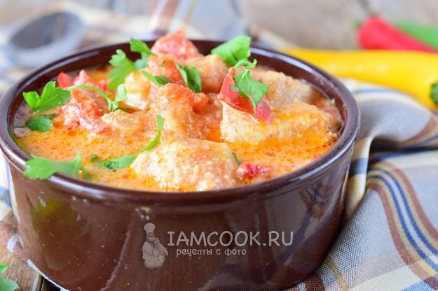 Фото паприкаша из курицы по-венгерски