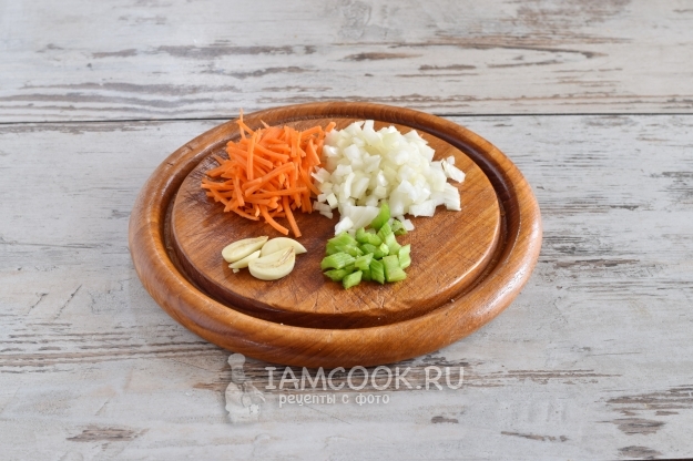 Порезать овощи