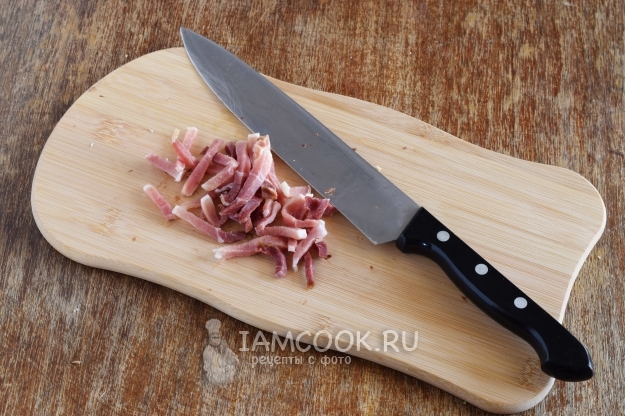 Порезать бекон