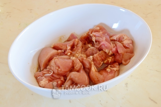 Замариновать мясо