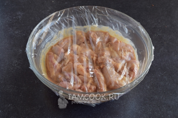 Замариновать мясо