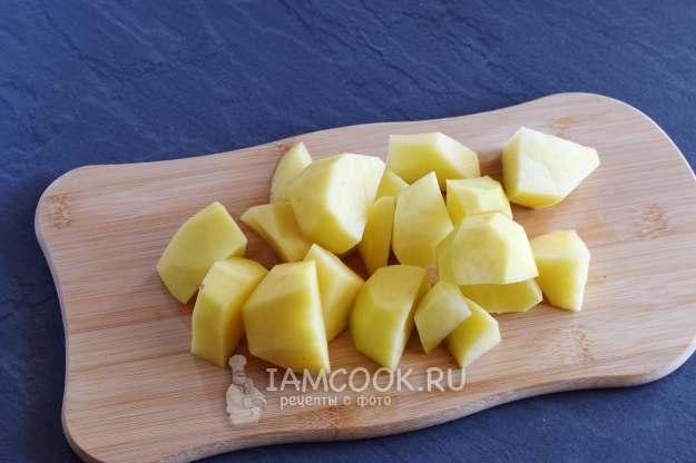 Порезать картофель