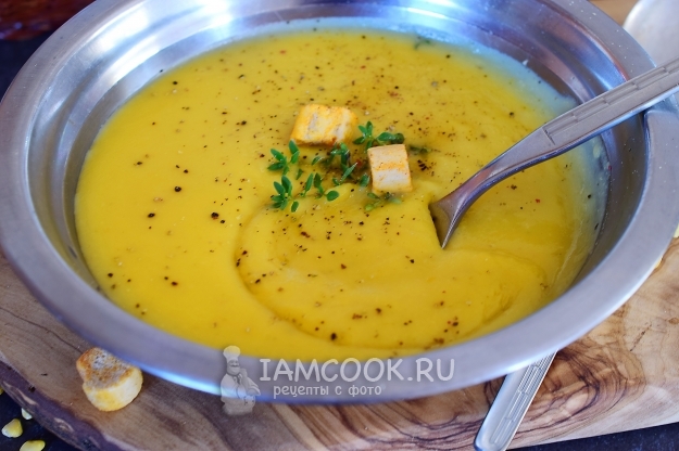 Рецепт классического горохового супа-пюре