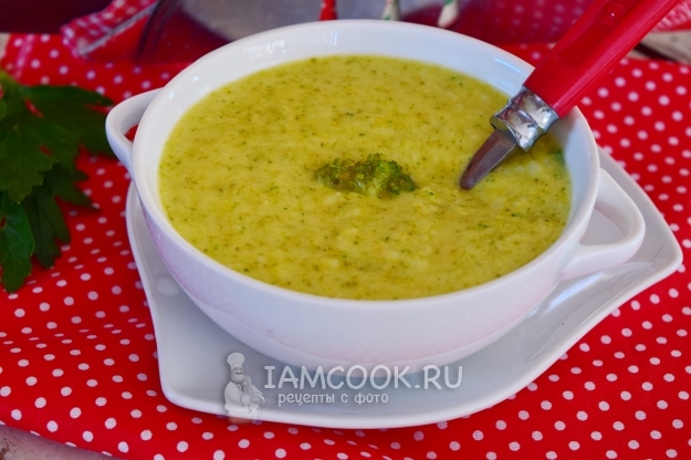 Фото супа из брокколи для ребенка